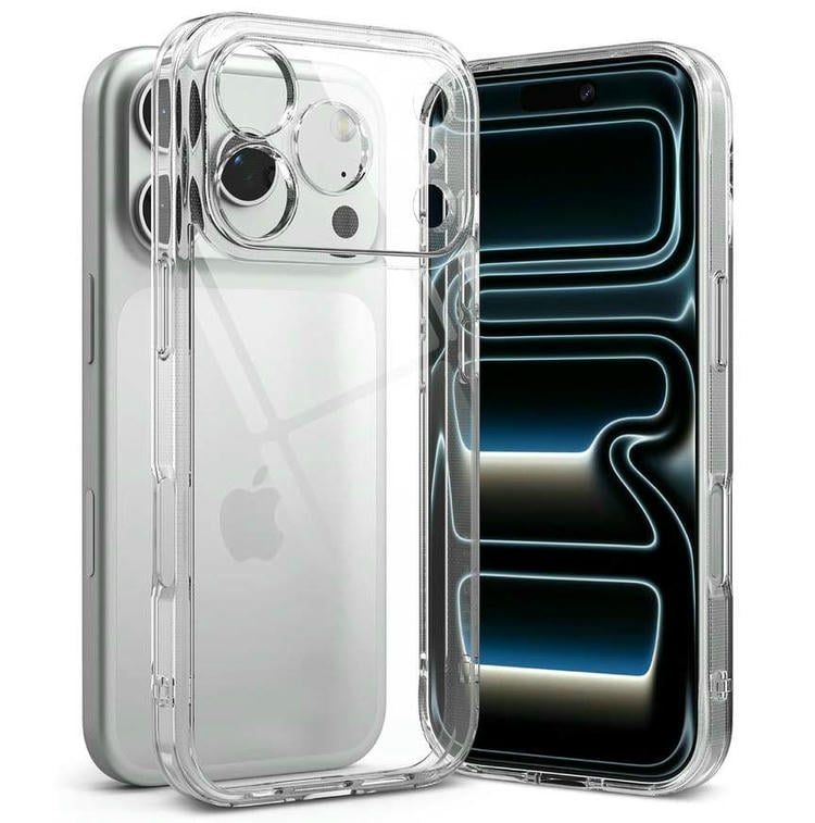 Ốp lưng iPhone 17 Pro Max Ringke Fusion trong suốt chống sốc 11